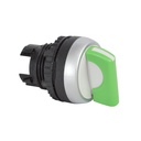 L21MB02 Selectieschakelaar Groen, Spring return van links, 45° , 22-serie