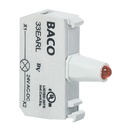 33EARL4 Rood LED blok, 48 V AC/DC