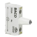 33SAYL Geel LED blok voor control stations, 12 … 24 V AC/DC
