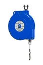 Retractor 5FLR, 0.4-2.3kg, 2.4m, met ratchet lock