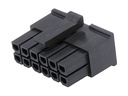 43025-1208 Micro-Fit 3.0 Receptacle Housing, Dual Row, 12 Circuits, Low-Halogen Since Inception