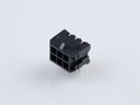 43045-0658 Micro-Fit 3.0 Right-Angle Header, Dual Row, 6 Circuits, with Snap-in Plastic Peg PCB Lock, Tin