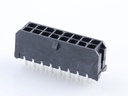 43045-1628 Micro-Fit 3.0 Vertical Header, Dual Row, 16 Circuits, with  PCB Polarizing Peg, Gold