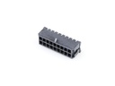 43045-1828 Micro-Fit 3.0 Vertical Header, Dual Row, 18 Circuits, with  PCB Polarizing Peg, Gold