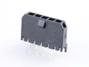 43650-0515 Micro-Fit 3.0 Vertical Header, Single Row, 5 Circuits, with PCB Polarizing Peg, Tin