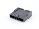 43640-0601 Micro-Fit 3.0 Plug Housing, Single Row, 6 Circuits, Low-Halogen