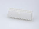 39-29-9207 Mini-Fit Jr. Vertical Header, Dual Row, 20 Circuits, with Snap-in Plastic Peg PCB Lock, Tin