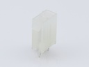 39-29-3026 Mini-Fit Jr. Vertical Header, Dual Row, 2 Circuits, without Snap-in Plastic Peg PCB Lock, Tin