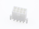 39-29-9087 Mini-Fit Jr. Vertical Header, Dual Row, 8 Circuits, with Snap-in Plastic Peg PCB Lock, Tin