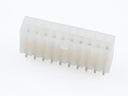 39-29-0203 Mini-Fit Jr. Vertical Header, Dual Row, 20 Circuits, without Snap-in Plastic Peg PCB Lock, Gold