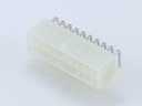 39-29-1208 Mini-Fit Jr. Header, Dual Row, Right-Angle, with PCB Mounting Flange, 20  Circuits, Tin (Sn) Plating