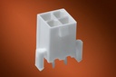 39-29-9062 Mini-Fit Jr. Vertical Header, Dual Row, 6 Circuits, with Snap-in Plastic Peg PCB Lock, Tin