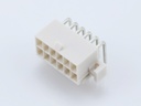 39-29-1127 Mini-Fit Jr. Header, Dual Row, Right-Angle, with PCB Mounting Flange, 12  Circuits, Tin (Sn) Plating
