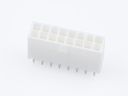 39-29-6168 Mini-Fit Jr. Vertical Header, Dual Row, 16 Circuits, without Snap-in Plastic Peg PCB Lock, Gold