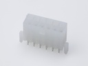 39-29-9122 Mini-Fit Jr. Vertical Header, Dual Row, 12 Circuits, with Snap-in Plastic Peg PCB Lock, Tin