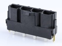 42819-4223 Mini-Fit Sr. Header, Single Row, Vertical, 2.36mm PCB Thickness, 0.76µm Gold (Au) Selective Plating, 4 Circuits