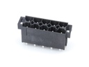 43915-1403 Mini-Fit Sr. Header, Dual Row, Vertical, 1.57mm PCB Thickness, Silver (Ag) Plating, 10 Circuits