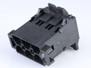 43938-2201 Mini-Fit Sr. Plug Housing, Dual Row, Panel Mount, 6 Circuits