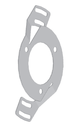 90.1075 Veerplaat voor serie 19,50H,59,59S,PR90H,E58HS,E58HM Encoders