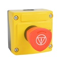 LBX130067 Noodstop "EMERGENCY STOP", met NO+NC contact