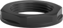 PA6 M75 RAL 9005 Moer met flens