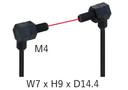 NF02-TK Through beam lichtgeleider