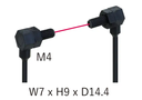 NF25-T Through beam lichtgeleider