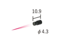 NF-DA02 Focuslens voor lichtgeleider