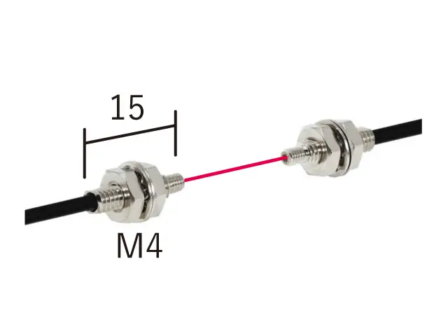 OPTEX FA NF-TB02 Through beam lichtgeleider