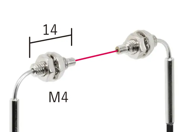 OPTEX FA NF-TB06 Through beam lichtgeleider