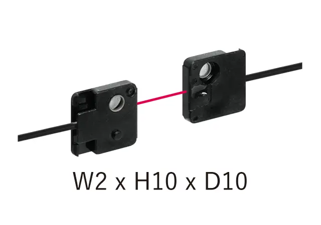 OPTEX FA NF-TE02 Through beam lichtgeleider