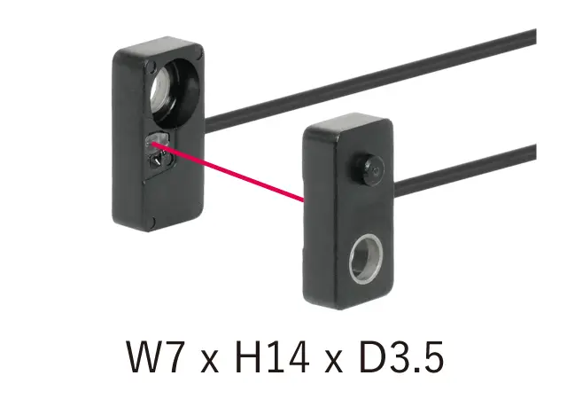OPTEX FA NF-TE03 Through beam lichtgeleider