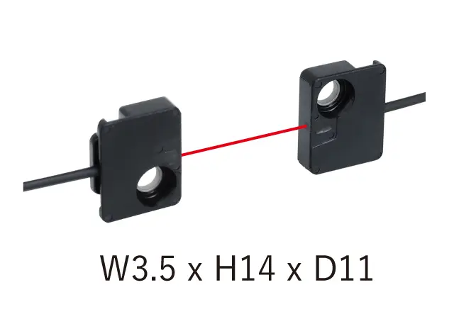 OPTEX FA NF-TE04 Through beam lichtgeleider