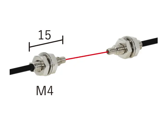 OPTEX FA NF-TH01 Through beam lichtgeleider