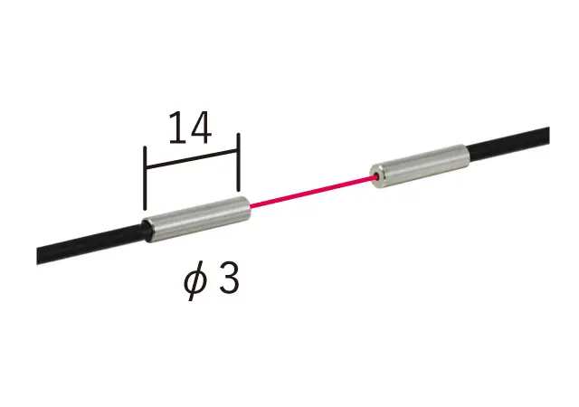 OPTEX FA NF-TK05 Through beam lichtgeleider