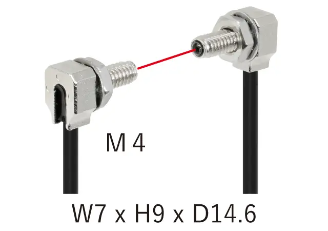 OPTEX FA NF-TR09 Through beam lichtgeleider