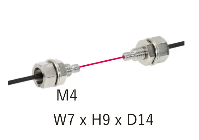 OPTEX FA NF-TR14 Through beam lichtgeleider