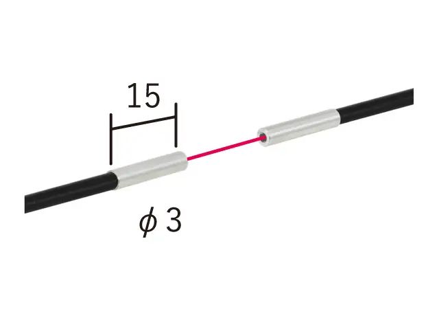 OPTEX FA NF-TS07 Through beam lichtgeleider