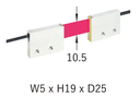 NF-TS14 Through beam lichtgeleider