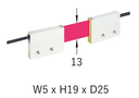NF-TS28 Through beam lichtgeleider