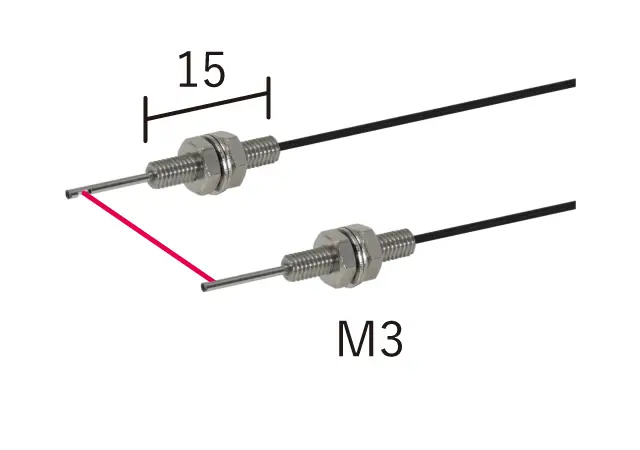 OPTEX FA NF-TV04 Through beam lichtgeleider
