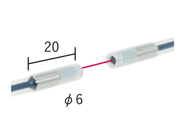OPTEX FA NF-TY01 Through beam lichtgeleider