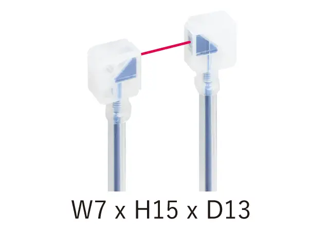 OPTEX FA NF-TY05 Through beam lichtgeleider