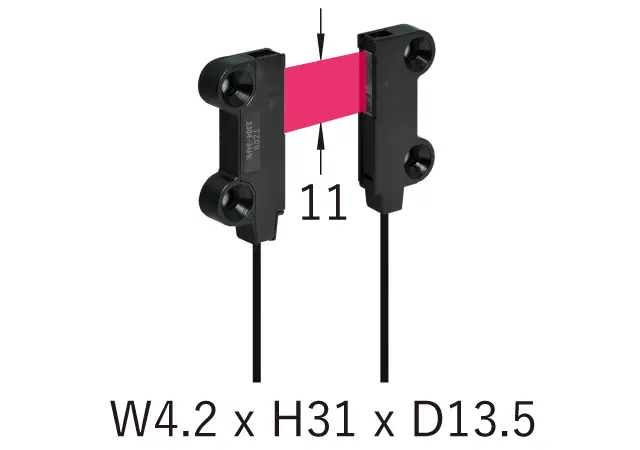 OPTEX FA NF-TZ09 Through beam lichtgeleider