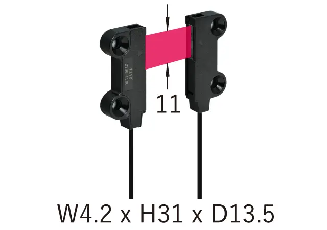 OPTEX FA NF-TZ10 Through beam lichtgeleider