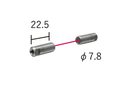 NF-TA34 Ultra long-range lens M4 voor lichtgeleider (set van 2)