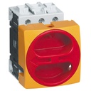 172201 Lastschakelaar 50A 690V 3P afsluitbaar Rood/Geel