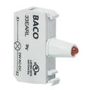 33EARH Rood LED blok, 230 Vac
