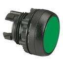 L22AA02 Drukknop Groen, Spring return, Flush, 22-serie