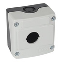 LBX0100 Lege behuizing, grijs, 1 positie